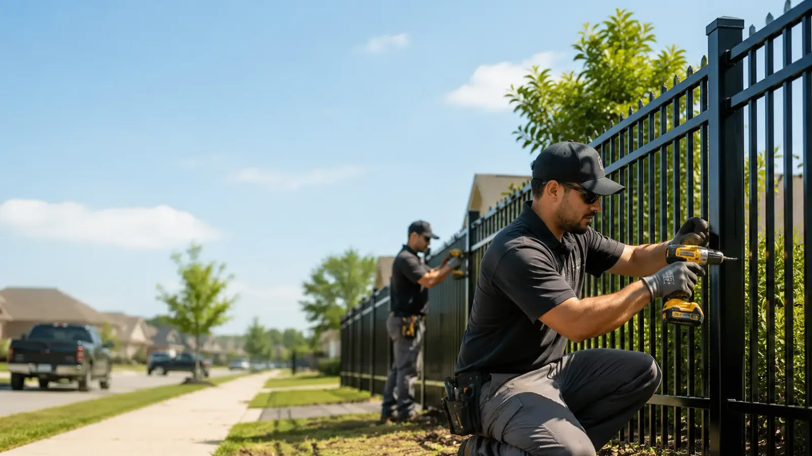 Metal Fence Installation in Vega, TX